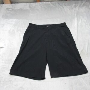 Lululemon Kahuna Shorts Mens 32 Black Lightweight Quick Dry Relaxed Fit Cargo